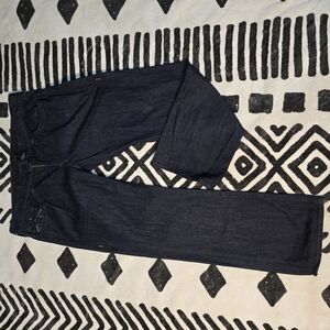 True Religion Black Straight Jeans
